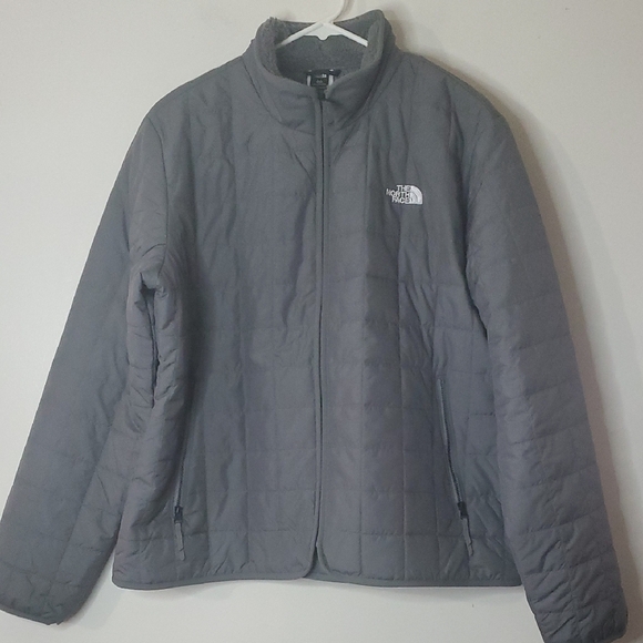 The North Face Junction Insulated Jacket Womens Size XL Grey Circulardesign - Picture 1 of 16